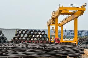 India Imposes Taxes on Imported Steel