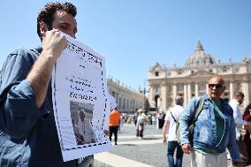 Vatican A Day After Pope Francis Death