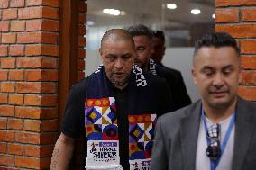 Legendary Brazilian Football Star Roberto Carlos Arrives Nepal