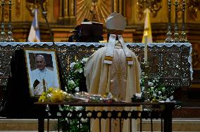 Masses In Argentina For The Passing Of Pope Francis, Jorge Bergoglio.