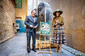 Queen Maxima at Exhibition on 25 Years of Archaeology - Leiden