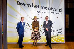 Queen Maxima at Exhibition on 25 Years of Archaeology - Leiden