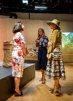 Queen Maxima at Exhibition on 25 Years of Archaeology - Leiden