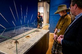 Queen Maxima at Exhibition on 25 Years of Archaeology - Leiden