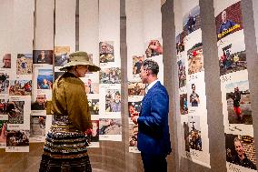 Queen Maxima at Exhibition on 25 Years of Archaeology - Leiden