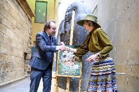 Queen Maxima at Exhibition on 25 Years of Archaeology - Leiden