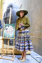 Queen Maxima at Exhibition on 25 Years of Archaeology - Leiden