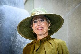 Queen Maxima at Exhibition on 25 Years of Archaeology - Leiden