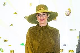 Queen Maxima at Exhibition on 25 Years of Archaeology - Leiden