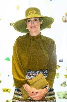 Queen Maxima at Exhibition on 25 Years of Archaeology - Leiden
