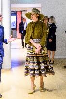 Queen Maxima at Exhibition on 25 Years of Archaeology - Leiden