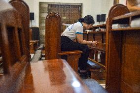 People Gather To Mourn, And Honor, Pope Francis In Indonesia