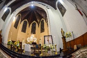 People Gather To Mourn, And Honor, Pope Francis In Indonesia