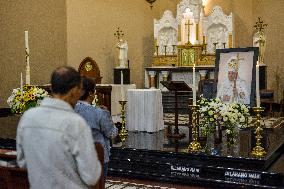 People Gather To Mourn, And Honor, Pope Francis In Indonesia