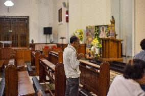 People Gather To Mourn, And Honor, Pope Francis In Indonesia