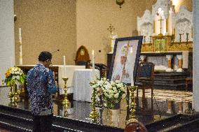 People Gather To Mourn, And Honor, Pope Francis In Indonesia