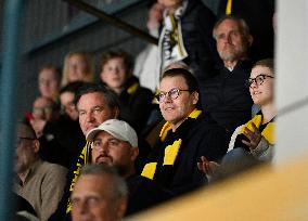 ROYALS AT HOCKEY MATCH