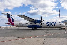 ATR 72-600 Of Sky Express In Santorini Airport