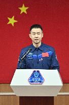 Shenzhou 20 Presentation Crew and Press Conference in China