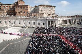 Transfer of The Coffin of Pope Francis - Vatican