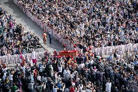 Transfer of The Coffin of Pope Francis - Vatican