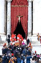 Transfer of The Coffin of Pope Francis - Vatican