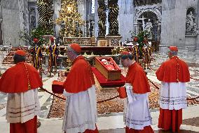 Transfer of The Coffin of Pope Francis - Vatican