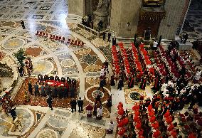 Transfer of The Coffin of Pope Francis - Vatican