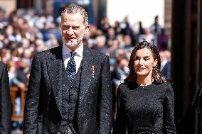 King and Queen of Spain Present Cervantes Award - Spain