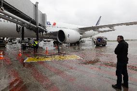 Visit to Charles de Gaulle Airport about the decarbonisation of the aviation sector - Roissy-en-France