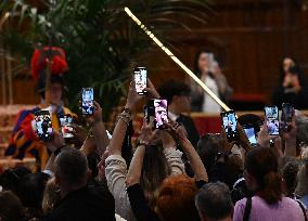 People Queue To pay Their RespectsTo Late Pope Francis - Vatican