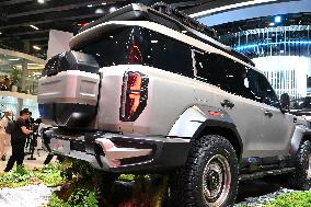 Hongqi Booth at 2025 Auto Show in Shanghai