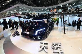 Hongqi Booth at 2025 Auto Show in Shanghai