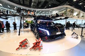 Hongqi Booth at 2025 Auto Show in Shanghai