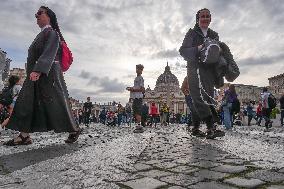 Homage Of the Faithful to Pope Francis - Vatican