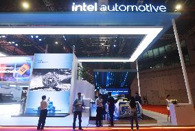 Intel Booth at the 2025 Shanghai Auto Show