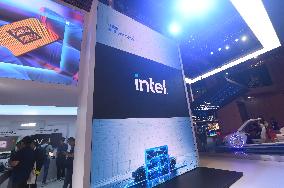 Intel Booth at the 2025 Shanghai Auto Show