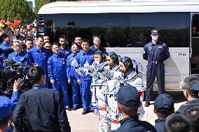 Send-Off Ceremony for Shenzhou-20 Astronauts - China