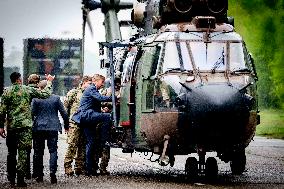 King Willem-Alexander Visits Armed Forces - Netherlands