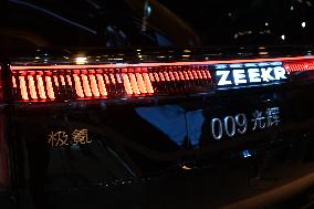 ZEEKR 009 Luxury MPV at 2025 Shanghai Auto Show