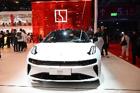 ZEEKR Booth at 2025 Shanghai Auto Show