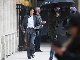Kendall Jenner On A L Oreal Shoot - Paris