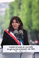 Annual commemoration of the Armenian genocide of 1915 in Paris - FA