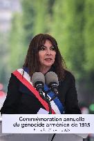 Annual commemoration of the Armenian genocide of 1915 in Paris - FA