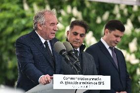 Annual commemoration of the Armenian genocide of 1915 in Paris - FA