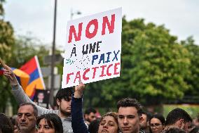 Annual commemoration of the Armenian genocide of 1915 in Paris - FA