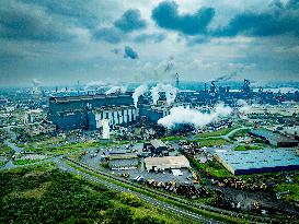 Tata Steel Pollution Illustrations - Netherlands