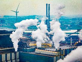 Tata Steel Pollution Illustrations - Netherlands