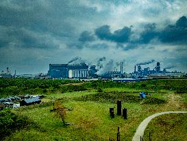 Tata Steel Pollution Illustrations - Netherlands