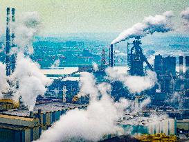 Tata Steel Pollution Illustrations - Netherlands